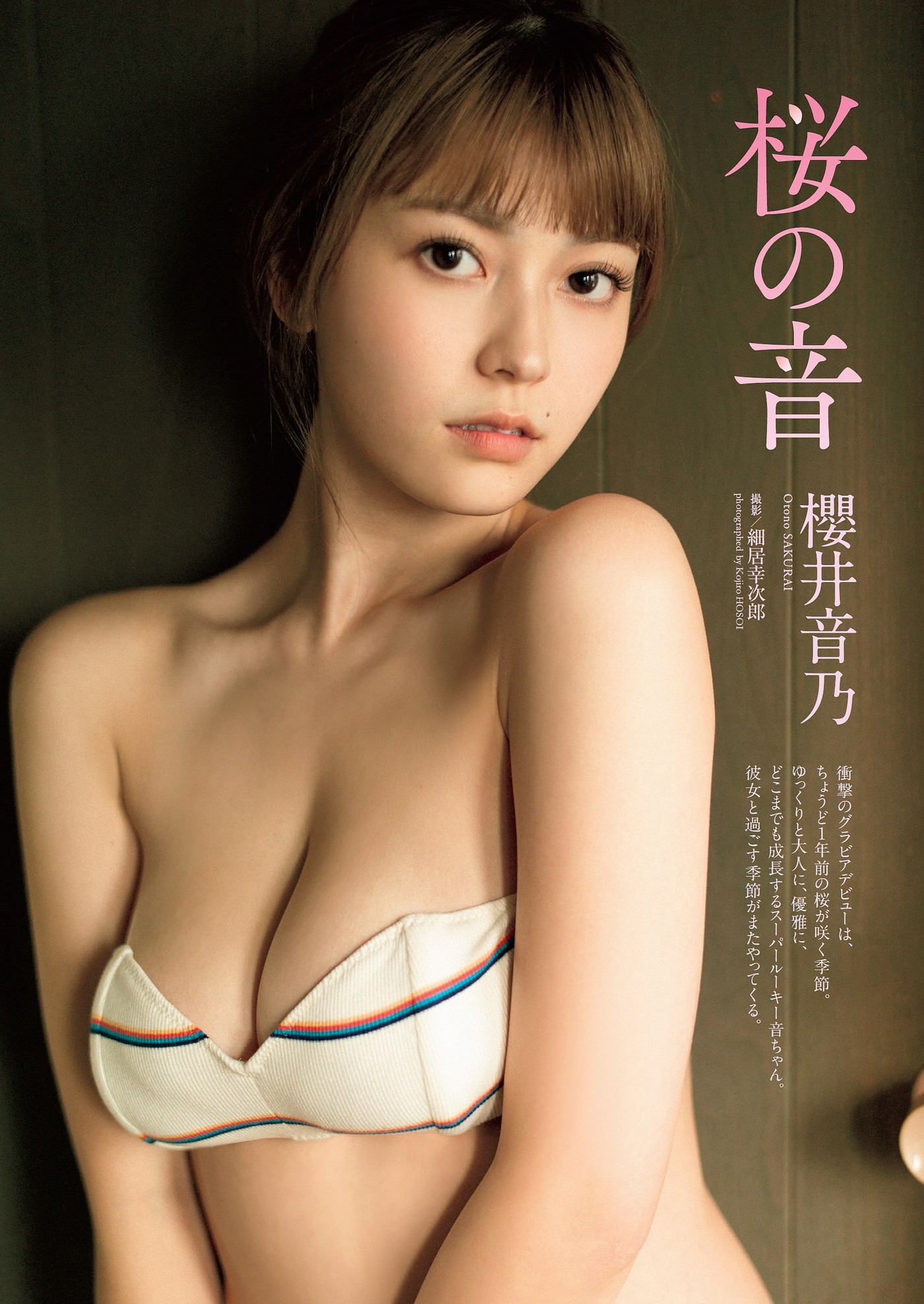 Otono Sakurai 櫻井音乃, Weekly Playboy 2022 No.15 (週刊プレイボーイ 2022年15号)