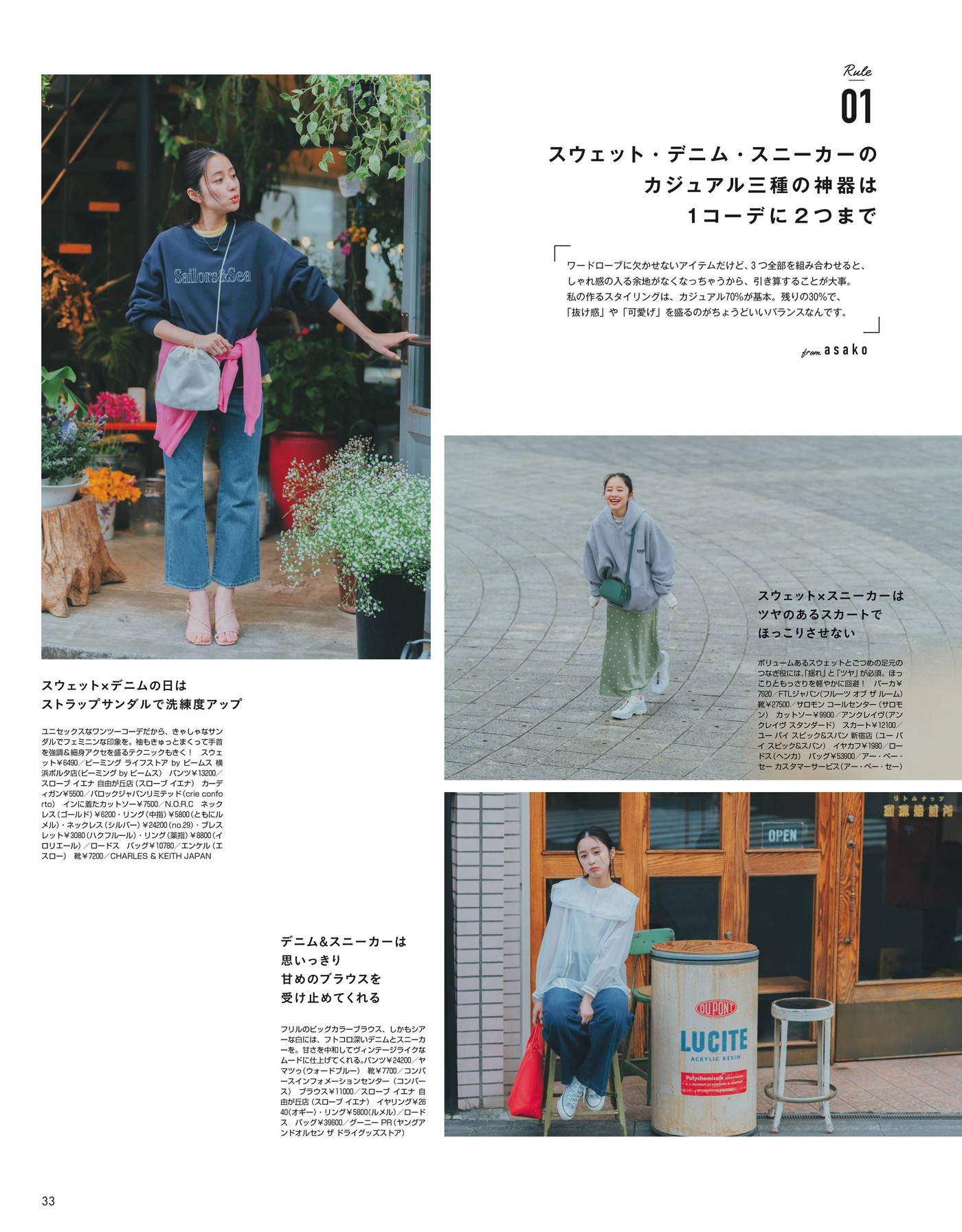 Mayu Hotta 堀田真由, Non-No ノンノ Magazine 2022.06