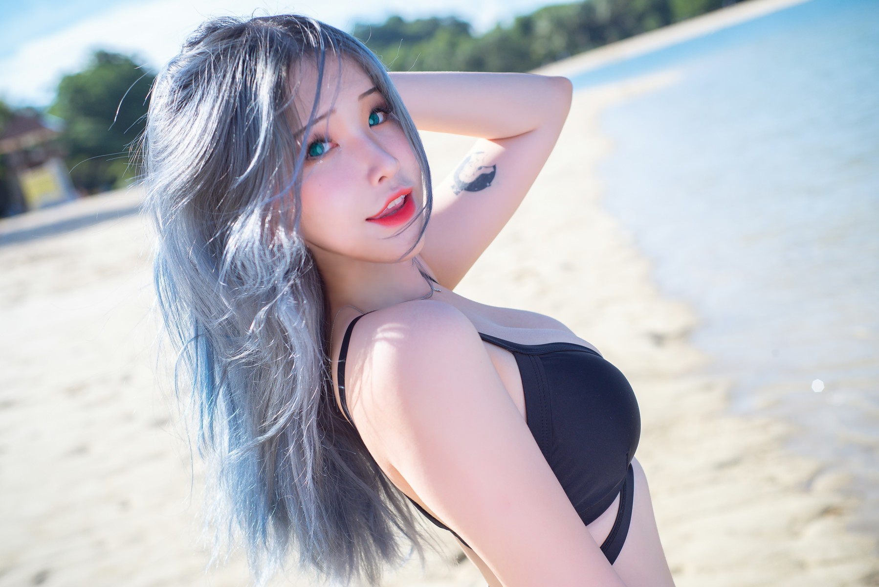 Plant Lily 花リリ Cosplay Beach lily