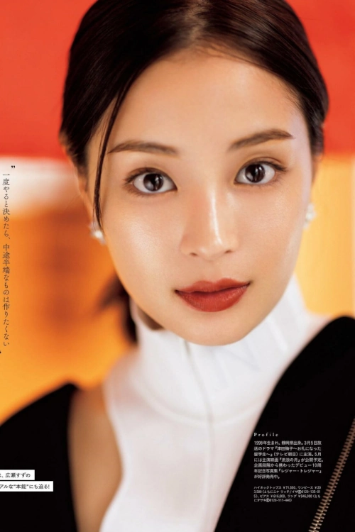 Read more about the article Suzu Hirose 広瀬すず, Tokyo Calendar 東京カレンダー 2022.04