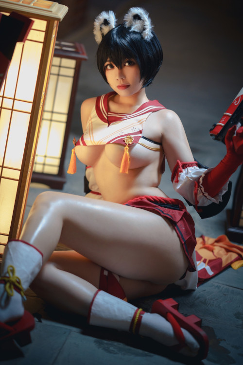 Read more about the article Ganlory 啊日日 Cosplay 春日ツバキ Kasuga Tsubaki